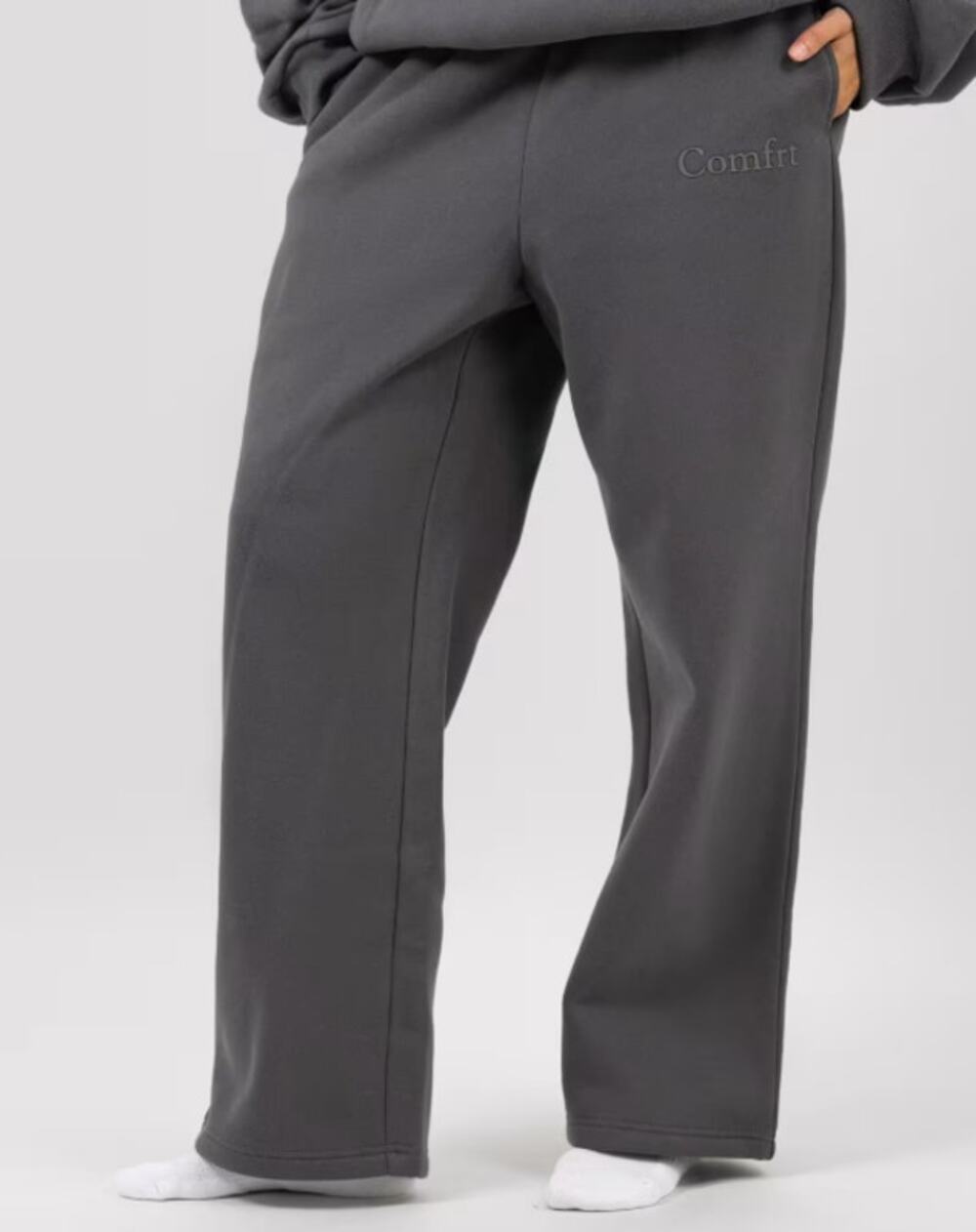 Comfrt Minimalist Straight Leg Sweatpants - L SHORT